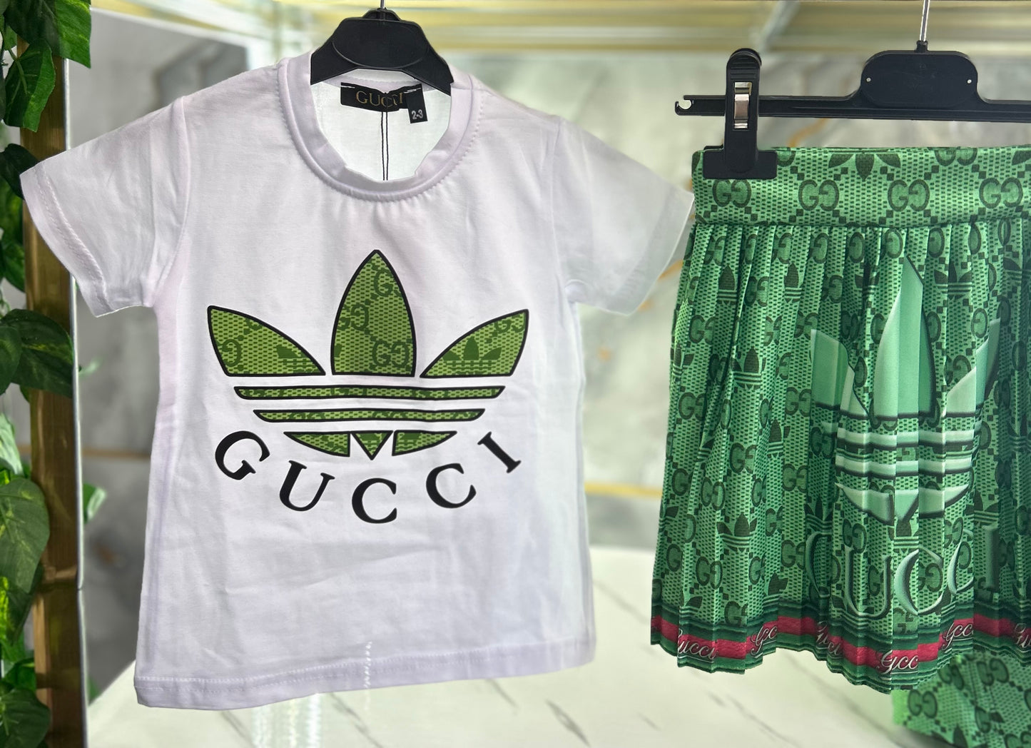 Gucci adidas Set